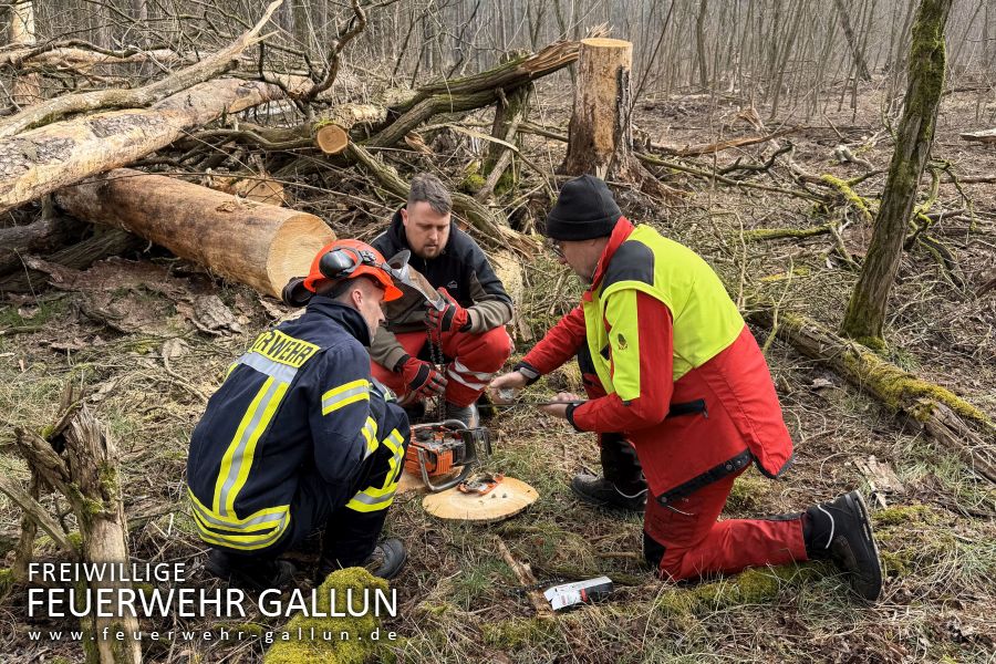Erster Ausbildungstag 2025 | Aktuelles 2025 | Feuerwehr Gallun