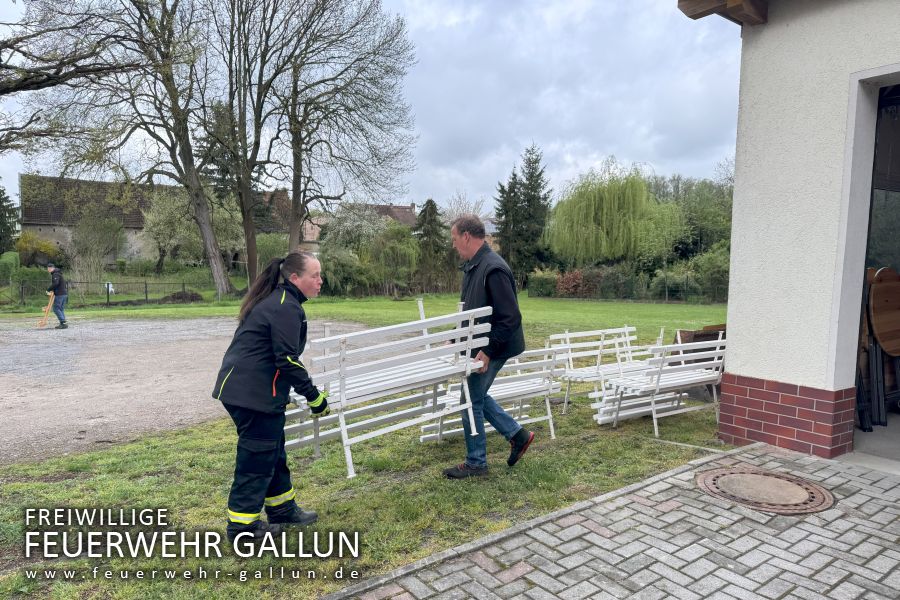 Das war unser Osterfeuer 2025 | Aktuelles 2025 | Feuerwehr Gallun