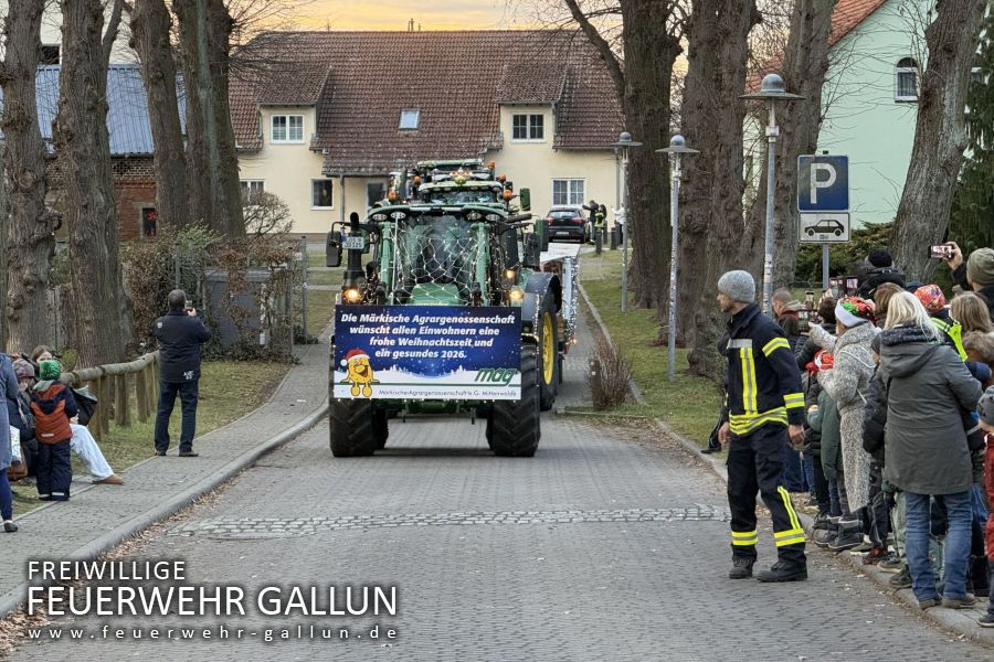 Lichterfahrt der MAG 2025 | Aktuelles 2025 | Feuerwehr Gallun