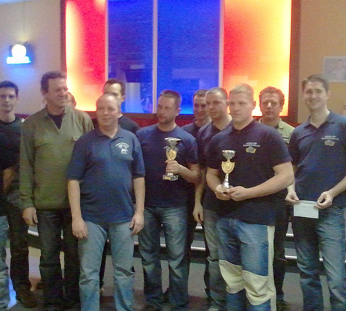 Zweiter Platz beim Feuerwehr Bowlingcup