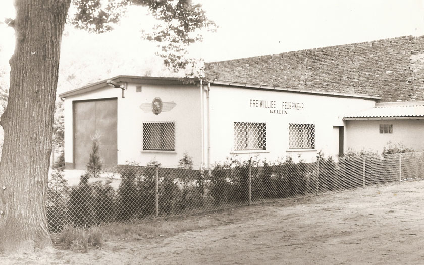 Feuerwehrdepot in der Kallinchener Straße