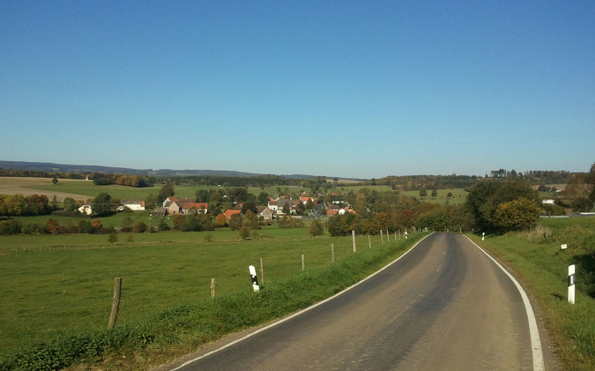 Blick auf die Heimat unser Partnerfeuerwehr - der wunderschöne Ort Nösberts-Weidmoos